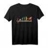 Evolution Herzschlag Stockschütze T-Shirt für Eisstockschießen - Vintage Design, perfektes Geschenk für Wintersportler & Teams