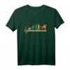 Evolution Herzschlag Stockschütze T-Shirt für Eisstockschießen - Vintage Design, perfektes Geschenk für Wintersportler & Teams