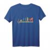 Evolution Herzschlag Stockschütze T-Shirt für Eisstockschießen - Vintage Design, perfektes Geschenk für Wintersportler & Teams
