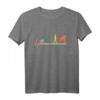 Evolution Herzschlag Stockschütze T-Shirt für Eisstockschießen - Vintage Design, perfektes Geschenk für Wintersportler & Teams