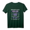 Damen 60. Geburtstag Frau Jahrgang 1961 - Witziges Retro T-Shirt mit Herzbrille & Regenbogen als Geschenk & Dekoration