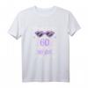 Damen 60. Geburtstag Frau Jahrgang 1961 - Witziges Retro T-Shirt mit Herzbrille & Regenbogen als Geschenk & Dekoration