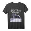 Lustiges Katze & Cat Let it Snow Pulverschnee T-Shirt - Witziges Wintermotiv für Katzenfans und Schnee-Liebhaber