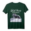 Lustiges Katze & Cat Let it Snow Pulverschnee T-Shirt - Witziges Wintermotiv für Katzenfans und Schnee-Liebhaber