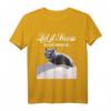 Lustiges Katze & Cat Let it Snow Pulverschnee T-Shirt - Witziges Wintermotiv für Katzenfans und Schnee-Liebhaber