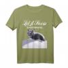 Lustiges Katze & Cat Let it Snow Pulverschnee T-Shirt - Witziges Wintermotiv für Katzenfans und Schnee-Liebhaber