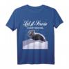 Lustiges Katze & Cat Let it Snow Pulverschnee T-Shirt - Witziges Wintermotiv für Katzenfans und Schnee-Liebhaber