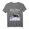 Lustiges Katze & Cat Let it Snow Pulverschnee T-Shirt - Witziges Wintermotiv für Katzenfans und Schnee-Liebhaber