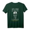 Geh mir aus dem Weg du unnötiger Sozialkontakt Zombie Skull T-Shirt – Humorvolles Geschenk für Lockdown und soziale Distanzierung zu Weihnachten & Geburtstag