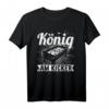 König am Kicker Tischkicker T-Shirt - Perfekte Geschenkidee für Tischfußballfans und Kickerliebhaber