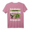 Lustiges Panda T-Shirt gegen Laufen - Humorvolles Design für Faulenzer und Entspannungsliebhaber