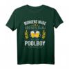 Lustiges Poolboy T-Shirt mit Bier Spruch für Schwimmbad, Freibad & Wassersportler – Perfektes Geschenk für Bademeister, Rettungsschwimmer & Bierliebhaber