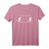Close The Gap Indoor Virtual Cycling Bike Radfahrer T-Shirt - Stilvolles, minimalistisches Radfahrer-Outfit für Indoor-Training und Virtual Cycling