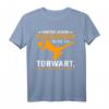 Hinter jedem Verteidiger steht ein Torwart - Cooles Ballsport T-Shirt als Geschenk für Torhüter zu Geburtstag & Weihnachten