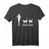 Ich und meine Follower Katze Mieze Kätzchen Katzen T-Shirt – Perfekt für Katzenliebhaber, Katzenpapa & Katzenmama