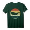 Retro Wal Wale Pottwal Meerestier Surfen T-Shirt – Perfektes Geschenk für Wal-Liebhaber, Surfer & Taucher zu Weihnachten & Geburtstag