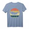 Retro Wal Wale Pottwal Meerestier Surfen T-Shirt – Perfektes Geschenk für Wal-Liebhaber, Surfer & Taucher zu Weihnachten & Geburtstag