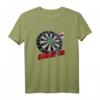 Game On Dart Herren T-Shirt – Klassisch geschnitten, doppelt genähter Saum für Dartspieler & Dartfans