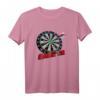 Game On Dart Herren T-Shirt – Klassisch geschnitten, doppelt genähter Saum für Dartspieler & Dartfans
