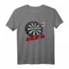 Game On Dart Herren T-Shirt – Klassisch geschnitten, doppelt genähter Saum für Dartspieler & Dartfans