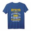 Niemand ist perfekt aber 1961 Geburtsjahr Geburtstag T-Shirt – Exklusives Geschenk für Geburtstagskinder des Jahrgangs 1961
