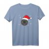 Weihnachtliches Dartboard mit Bommelmütze & Schneeflocken - Geschenkidee für Dartfans und Spieleliebhaber zu Weihnachten