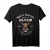 Opa & Jäger Geschenk Vatertag Geburtstag Hirsch Männer T-Shirt – Lustiges Geschenk mit Hirschmotiv & Spruch für Jäger, Großvater & Uropa
