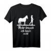 Pferdefan Mädchen T-Shirt mit lustigem Spruch für Reitsport, Pferdeliebhaber und Pferdefreunde – Perfektes Geschenk für Geburtstage & Weihnachten