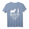 Pferdefan Mädchen T-Shirt mit lustigem Spruch für Reitsport, Pferdeliebhaber und Pferdefreunde – Perfektes Geschenk für Geburtstage & Weihnachten
