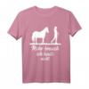 Pferdefan Mädchen T-Shirt mit lustigem Spruch für Reitsport, Pferdeliebhaber und Pferdefreunde – Perfektes Geschenk für Geburtstage & Weihnachten