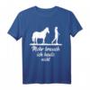 Pferdefan Mädchen T-Shirt mit lustigem Spruch für Reitsport, Pferdeliebhaber und Pferdefreunde – Perfektes Geschenk für Geburtstage & Weihnachten