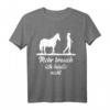 Pferdefan Mädchen T-Shirt mit lustigem Spruch für Reitsport, Pferdeliebhaber und Pferdefreunde – Perfektes Geschenk für Geburtstage & Weihnachten