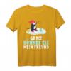 Pinguin - GANZ DÜNNES EIS MEIN FREUND! Lustiges Tiermotive T-Shirt mit Spruch für Freunde & Geschenkideen