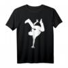 Breakdance T-Shirt für Hip Hop & Streetdance - Klassisch geschnitten, doppelt genähter Saum, Perfekt für Tänzer und Streetdance Fans