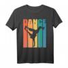 Retro B-Boy Hip Hop Dance Shirt - Breakdance Gift für Breakdancer & Streetdance Fans im Old School Style