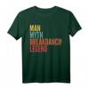 HapMonkey Man Myth Breakdance Legend T-Shirt - Vintage Geschenk für Breakdance-Fans und Tänzer