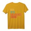 HapMonkey Man Myth Breakdance Legend T-Shirt - Vintage Geschenk für Breakdance-Fans und Tänzer