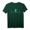 Breakdance Herzschlag Herzfrequenz Urban Dance Street Art T-Shirt – Perfektes Geschenk für Rapper, Hip-Hop Fans & Street Art Liebhaber für Festivals & Konzerte