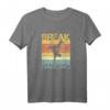 Breakdance Vintage Look B-Boy Geschenk T-Shirt – Perfekt für Breakdancer, Street Dance & Hip Hop Fans, ideal als Geschenk zu Weihnachten, Geburtstag, Vatertag und Muttertag