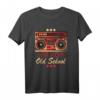 Hip Hop Radio Old School Musik Rap Radio T-Shirt – Nostalgisches Geschenk für Rap- & Hip Hop Fans der 80er & 90er Jahre