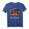 Hip Hop Radio Old School Musik Rap Radio T-Shirt – Nostalgisches Geschenk für Rap- & Hip Hop Fans der 80er & 90er Jahre