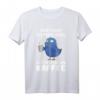 Lustiges Kaffee T-Shirt für Frühaufsteher und Eulen Fans - 'Hauptsache der frühe Vogel säuft nicht meinen Kaffee' Spruch, Halbarm