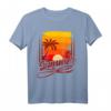 Surfer T-Shirt Strand Meer Retro Sommer - Fernlust Geschenk für Reisefreunde, Surfer & Strandliebhaber