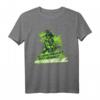 Wer später bremst fährt länger schnell Mountainbike T-Shirt – Lustiges Radfahrer Motiv für MTB, Downhill & Radsportfans, ideales Geschenk für Vater, Weihnachten & Geburtstag