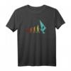 Windsurfen Evolution Surfer Wassersport Windsurfen T-Shirt – Lustiges Motiv für Wassersportler, Surfer und Windsurflehrer