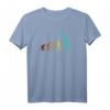 Windsurfen Evolution Surfer Wassersport Windsurfen T-Shirt – Lustiges Motiv für Wassersportler, Surfer und Windsurflehrer