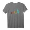 Windsurfen Evolution Surfer Wassersport Windsurfen T-Shirt – Lustiges Motiv für Wassersportler, Surfer und Windsurflehrer