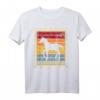 Briefmarke mit Sonnenuntergang Pferd Fohlen T-Shirt – Perfekt für Tier- und Briefmarkenliebhaber
