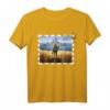 Ukraine Briefmarke Kriegsschiff T-Shirt - Für Frieden, Solidarität & gegen den Krieg mit Vintage Retro Design