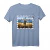 Ukraine Briefmarke Kriegsschiff T-Shirt - Für Frieden, Solidarität & gegen den Krieg mit Vintage Retro Design